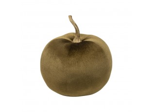 Taupe sametové dekorativní jablko Apple M - 24*24*26cm