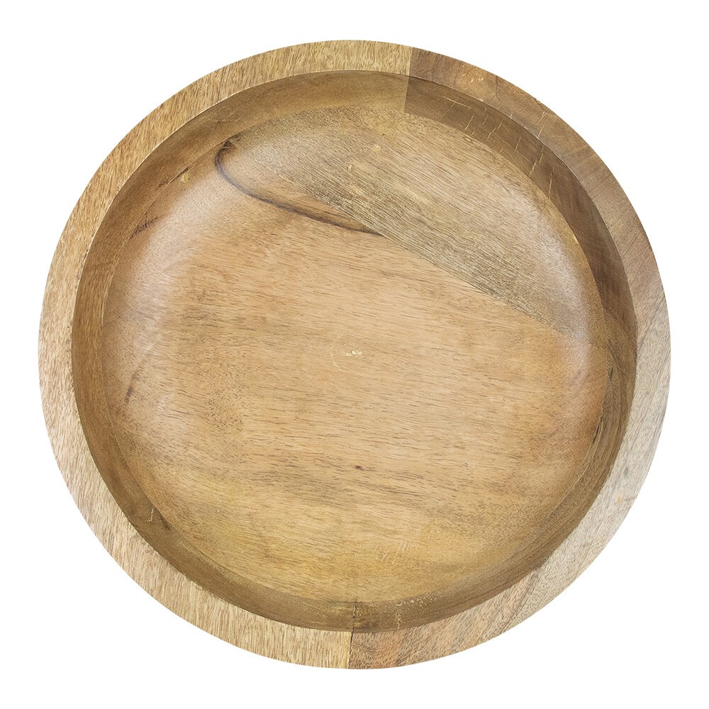 Salátová mísa z mangového dřeva Mongé - Ø 35*7cm Mars & More