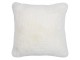Bílý plyšový měkoučký polštář Soft Teddy White Off - 45*15*45cm 