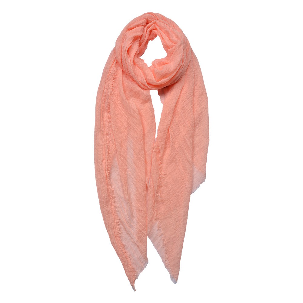 Růžový dámský šátek Pink Lady  - 90*180 cm Clayre & Eef