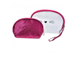 Toaletní taška Women Pink (sada 2) 24x15 / 19x12 cm - (2) 24x15 / 19x12 cm