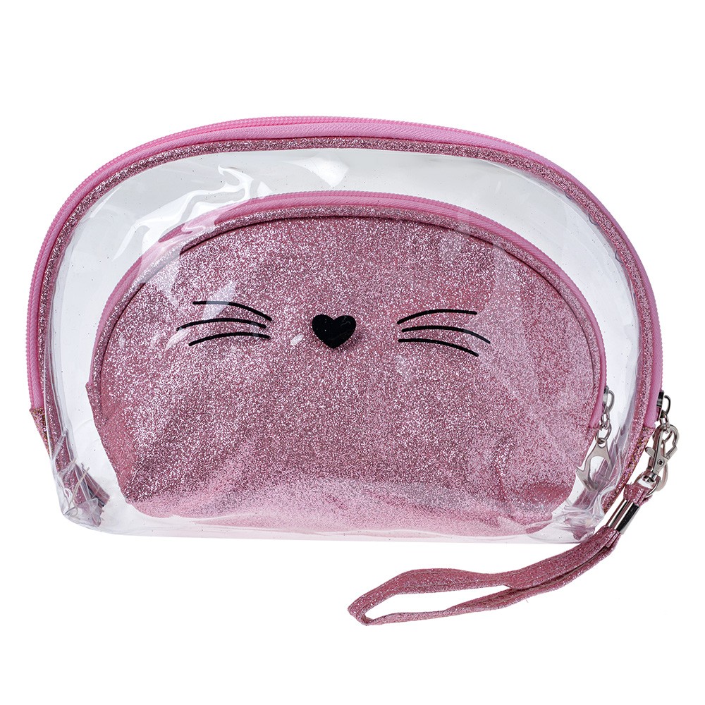 Toaletní taška Women Pink (sada 2) 24x15 / 19x12 cm - (2) 24x15 / 19x12 cm