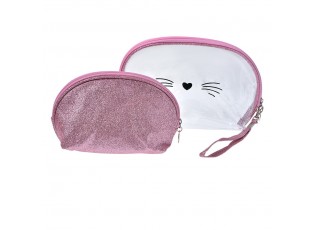 Toaletní taška Women Pink (sada 2) 24x15 / 19x12 cm - (2) 24x15 / 19x12 cm