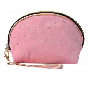 Růžová dámská toaletní taška s hvězdičkami Stars - 22*8*14 cm