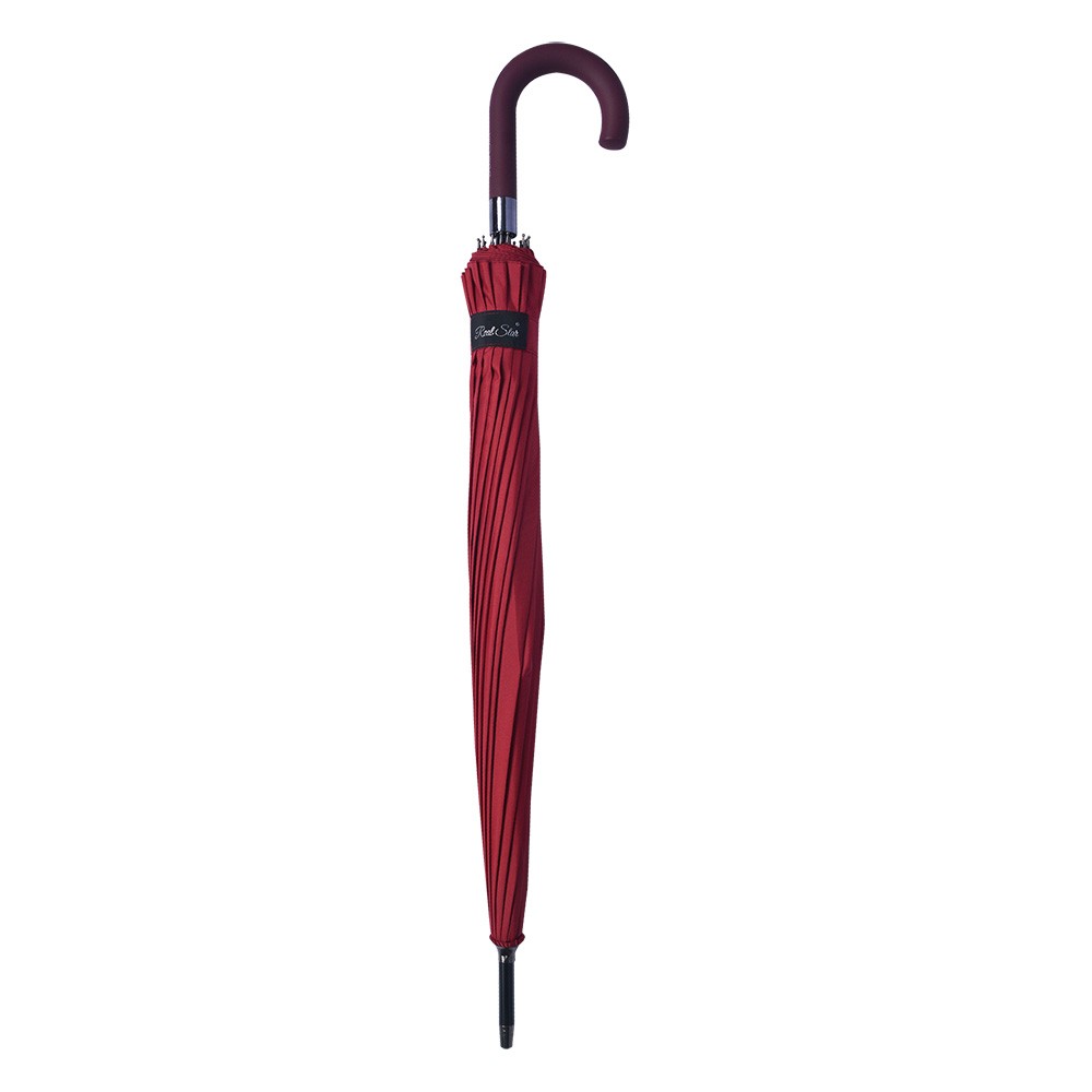 Červený veliký deštník pro dospělé Lummi - Ø 105*85 cm