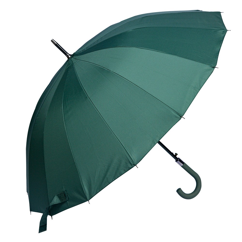 Zelený veliký deštník pro dospělé Lummi - Ø 105*85 cm Clayre & Eef