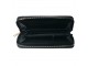 Černá peněženka s mašličkou - 19*10 cm