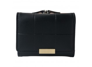 Malá černá peněženka - 10*8 cm