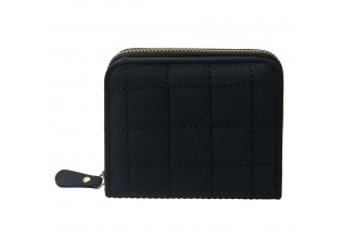 Malá černá peněženka se zipem - 11*10 cm