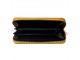 Středně velká tmavě žlutá peněženka - 19*9 cm