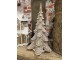 Dekorace vánoční stromek v perníkovém designu s Led světýlky - 26*23*42 cm