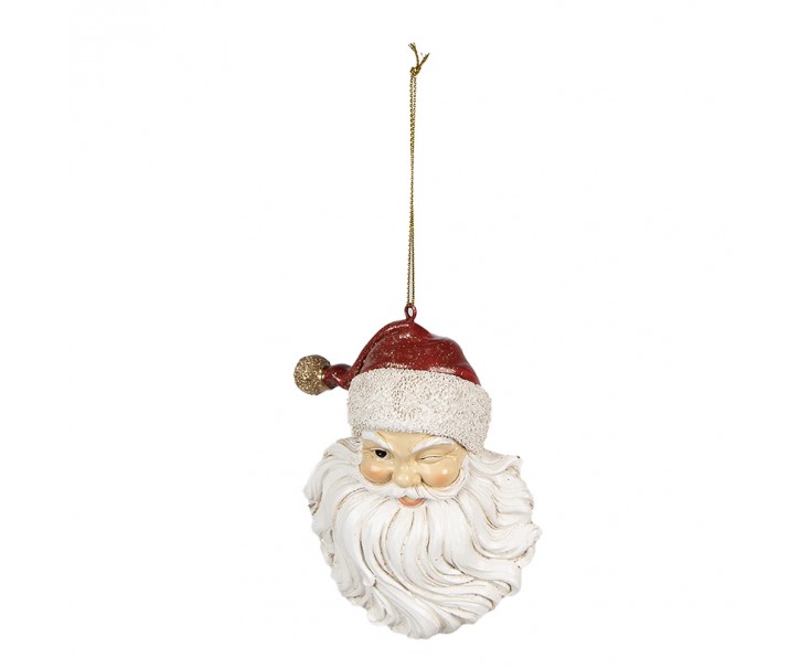 Vánoční závěsná dekorace Santa - 8*5*12 cm
