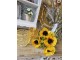 Žlutá dekorativní umělá květina Bouquet Poppy - 10*10*33cm