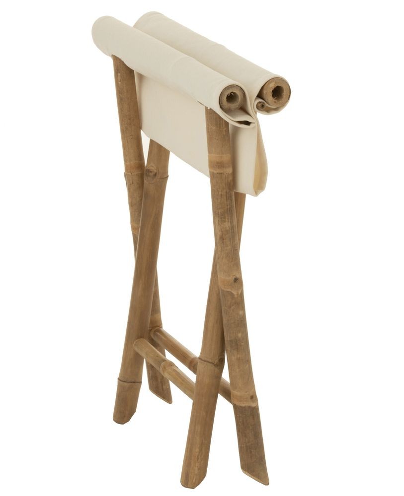 Přírodní bambusová stolička Bamboo Pliable - 40*40*42cm
