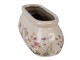 Květináč Inside Pink Beige 18x7x7 cm - 18x7x7 cm Clayre & Eef