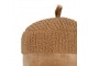 Hnědý plyšový dekorační žalud Acorn brown - Ø 20*24cm Mars & More 