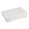 Bílý pletený pléd Twist - 130*180*3cm Materiál : 100% polyesterBarva: bílá off
