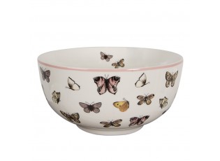 Porcelánová miska s motýlky Butterfly Paradise - Ø 14*7 cm / 500 ml