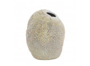 Béžovo-hnědá keramická váza Kyana - Ø 17*20,5 cm