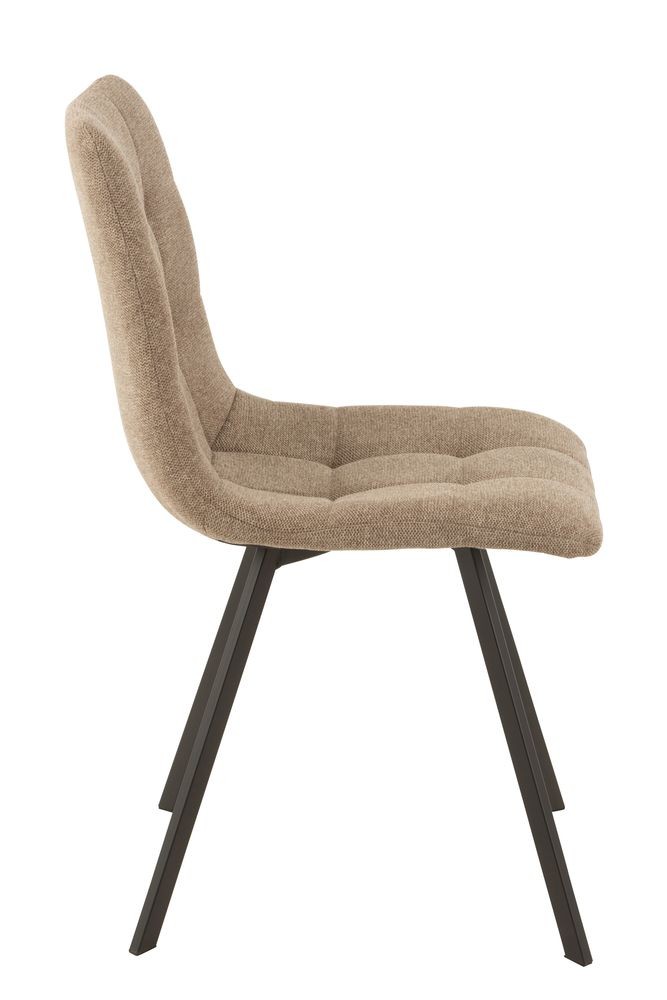Béžová jídelní židle Chair Babette Beige - 55*47*82cm