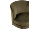 Zelené sametové kulaté křeslo Lounge chair Jammy Green - 71*67*66cm