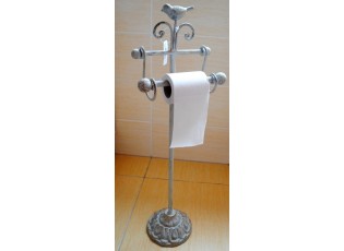 Stojan na toaletní papír - dekor ptáček - 22*10*69 cm