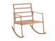 Přírodně-béžové kovové houpací křeslo Chair Pallo Swing - 64*93*80 cm