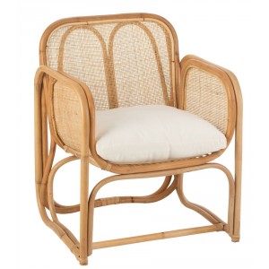Přírodní ratanové křeslo Casablanca Rattan Natural - 65*63*65cm