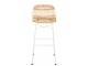 Přírodní ratanová barová židle Emmi Rattan Natural - 47*42*92cm