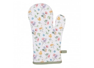 Bavlněná chňapka - rukavice s květinovým motivem Colourful Flowers - 18*30cm