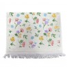 Kuchyňský froté ručník s květinovým motivem Colourful Flowers - 40*66cm Barva: bílá, zelená, žlutá, růžováMateriál: 100% bavlna