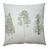 Béžový povlak na polštář se stromky Natural Pine Trees - 45*45 cm Barva: Béžová, zelenáMateriál: 100% polyesterHmotnost: 0,19 kg