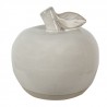 Béžová porcelánová dekorace jablko Apple M - Ø 10*10 cmBarva: béžová antikMateriál: porcelánHmotnost: 0,15 kg