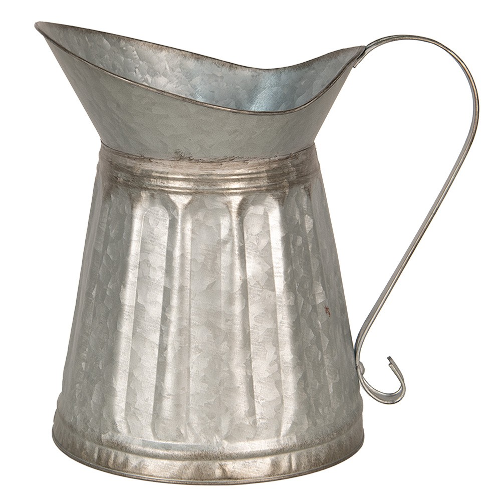 Zinkový antik dekorativní plechový džbán - 30*22*29 cm Clayre & Eef