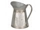 Zinkový antik dekorativní plechový džbán - 30*22*29 cm