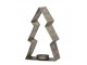 Bronzový antik kovový svícen ve tvaru stromku na čajovou svíčku - 10*5*16 cm