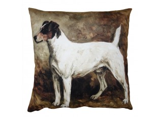 Povlak na polštář Hnědá Bílá 45x45 cm - 45x45 cm