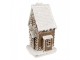 Dekorace vánoční perníková chaloupka s Led světýlky Gingerbread - 13*10*21cm/ 3*AA