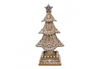 Dekorace vánoční perníkový stromek Gingerbread Tree - Ø 18*32 cm