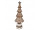 Dekorace vánoční perníkový stromek Gingerbread Tree - Ø 16*42 cm