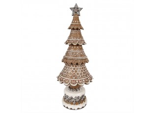 Dekorace vánoční perníkový stromek Gingerbread Tree - Ø 16*42 cm