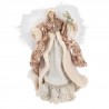 Dekorace socha Anděl ve zdobných šatech - 16*10*28 cm Barva: multiMateriál: Textil a pvcHmotnost: 0,15 kg