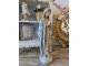 Modro-béžová dekorace soška panenky Marie - 11*8*35 cm