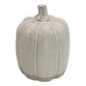 Béžová porcelánová dekorace dýně Pumpkin M - Ø 9*12 cmBarva: BéžováMateriál: porcelánHmotnost: 0,315 kg