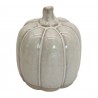 Béžová porcelánová dekorace dýně Pumpkin S - Ø&nbsp; 8*10 cmBarva: BéžováMateriál: porcelánHmotnost: 0,15 kg