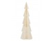 Papírová krémová skládací vánoční dekorace strom - Ø 40*122cm