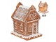 Vánoční perníková chaloupka s Led světýlky Gingerbread House - 15*12*17cm/ 3*AA