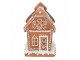 Vánoční perníková chaloupka s Led světýlky Gingerbread House - 15*12*17cm/ 3*AA