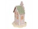 Růžová perníková chaloupka Gingerbread House - 13*13*20 cm