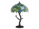 Zelená stolní lampa Tiffany Giallo - Ø 40*60 cm / E27/max 2*60W